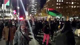 New York protesters march after Rittenhouse acquitted