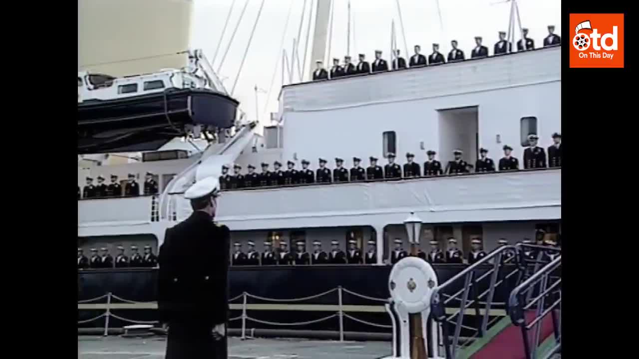 1997: Queen In Tears As Royal Yacht Decommissioned