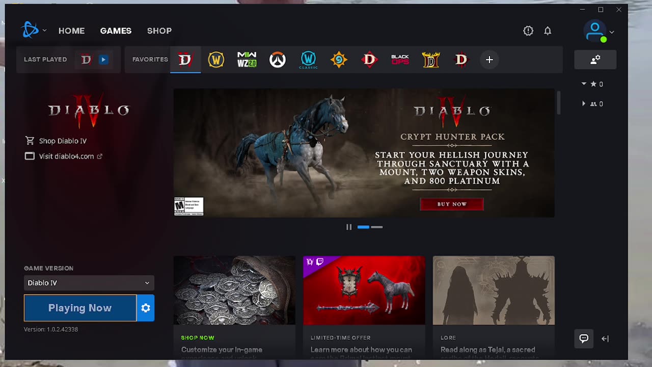 Diablo 4 Can't sleep-going live for an hour or so!