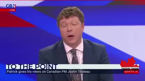 British news MOCKS Trudeau.