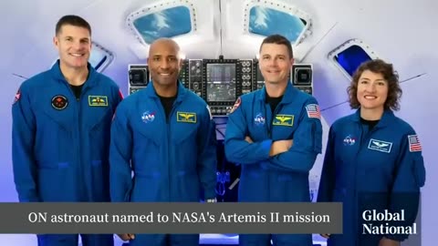 Global National| April 3,2023 |Canadian Jere4my Hansen among astronauts chosen to circle the moon