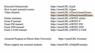 Exam LTAM exercise for December 18, 2021