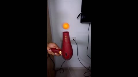 The levitating ping pong ball