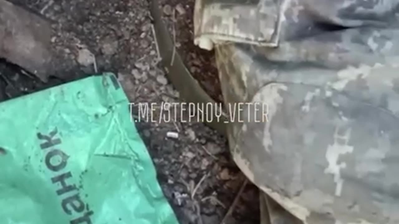 π·πΊπΊπ¦2AK fighters stumbled upon a mined corpse of a dry land near Sporny