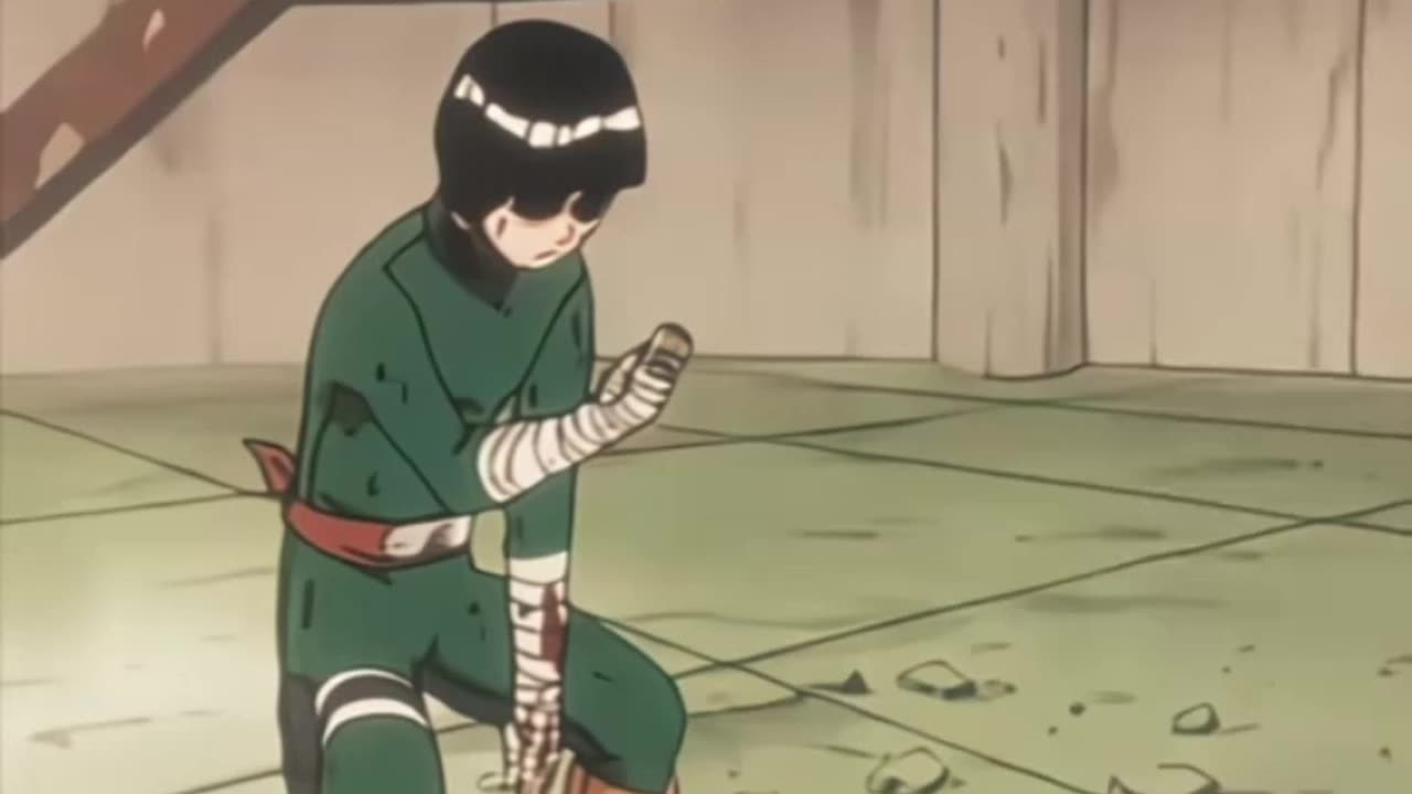 To be the greatest (Staring Rock Lee).