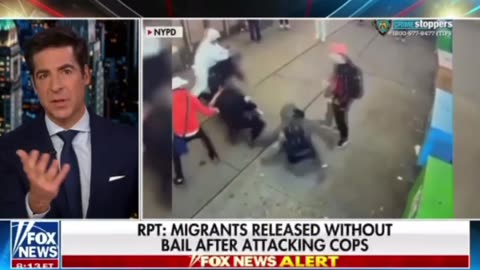 Migrants released without bail after attacking cops- where is ICE? Where is deportation?