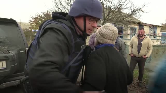 We've been waiting for you for so long': Kherson residents greet reporters