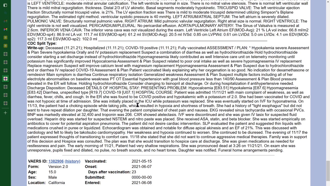 PREYINGHAWK REPORT #90: PFIZER EW0187 (FOR Dr Thorp, Sen Johnson, Dr David Martin)