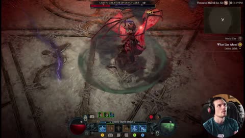Diablo 4 - Druid - hanging out while playing
