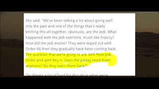 Yes! Kathleen Kennedy Says A Dumb Thing About New Star Wars