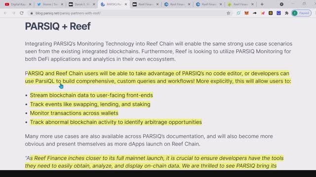 Coins under 5 cents going $1 by Dec 2021~ $REEF