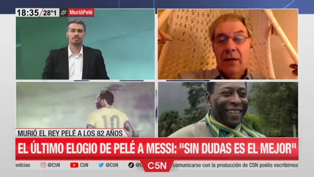 Las EMOTIVAS PALABRAS de VÍCTOR HUGO MORALES tras la MUERTE de PELÉ