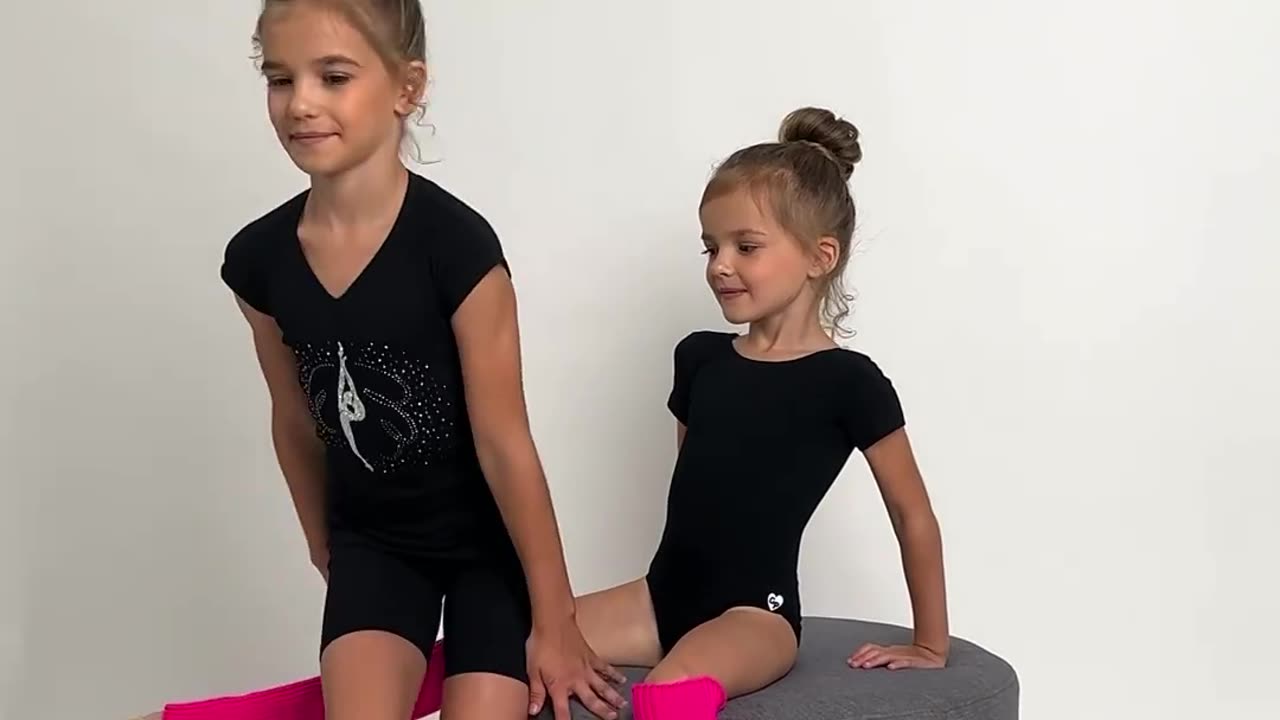 Training daily, bikini gymnastics