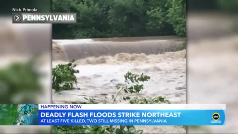 Pennsylvania flooding turns deadly l GMA