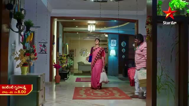 Intinti Gruhalakshmi - Promo | 5th Jan 2023 | Star Maa Serials | Mon-Sat at 8 pm | Star Maa