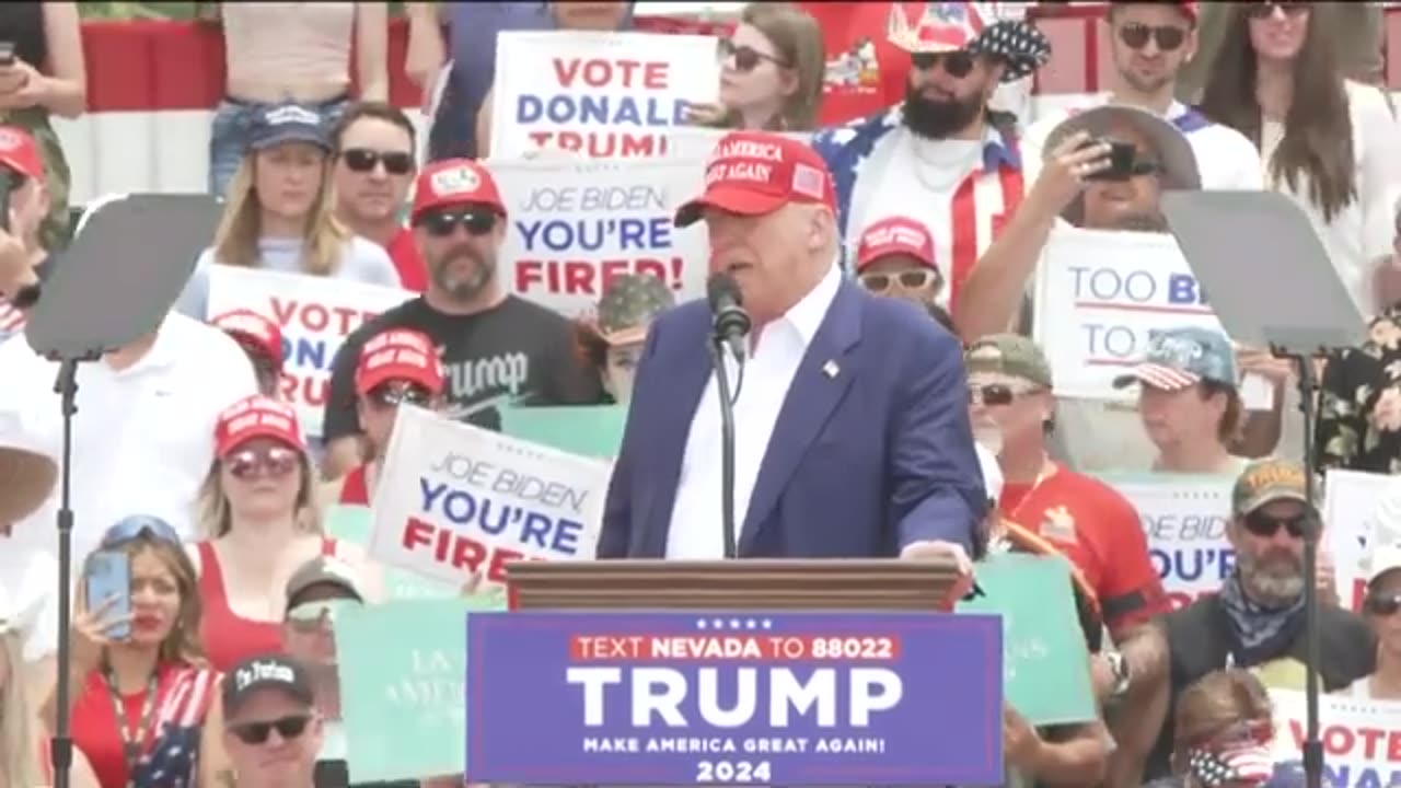 FULL SPEECH: Future President Donald Trump Addresses Nevada Voters (Mr. Trump cares!!!)