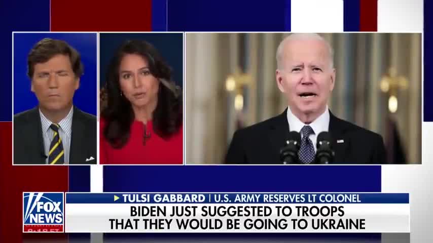 Tulsi Gabbard comments on REGIME change in Russia