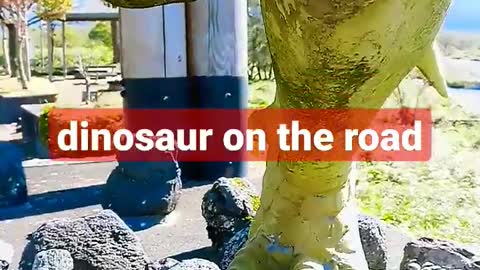 🦖【dinosaur】～dinosaur on the road～ #shorts #japanese