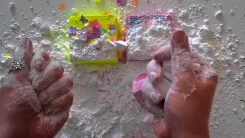 satisying chalk crushing video asmr