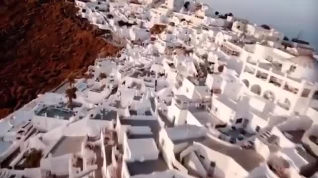 Snow-white city now clean they have there