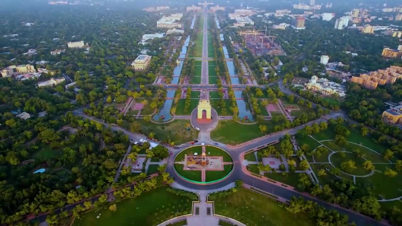 Delhi Drone view