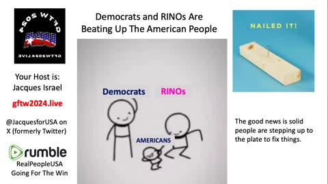 Democrats and RINOs Are Hurting The American People The Most