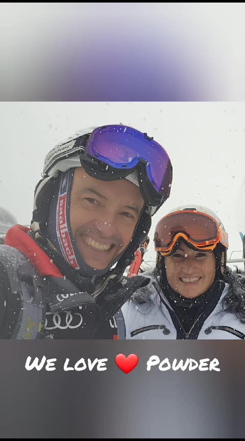 We love Powder ❤️ 😍. Stay healthy and away from Doctor vaccination & PCR-Test! Be NATURE!