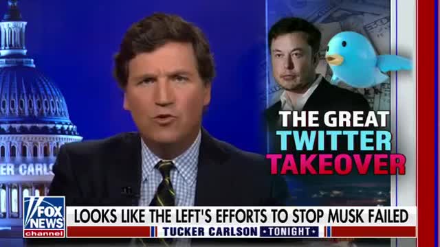 Tucker Carlson: This Is Why The Left Is Trying To Destroy Elon Musk