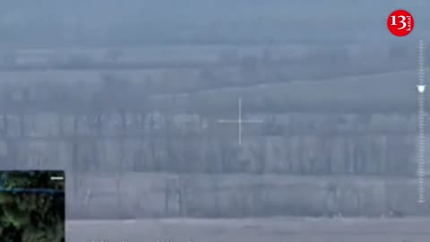 Moment two Su-25 fighter jets of Russians were shot down during attack - Live footage