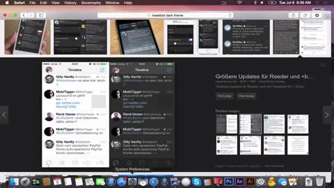 How To Enable Dark Mode On Yosemite OS X