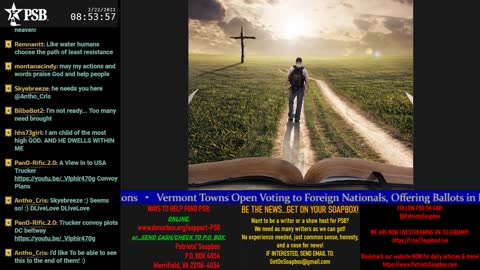 2022-02-22 07:00 EST - Patriots Soapbox AM: with LadyRWB , MykelJaye & DD