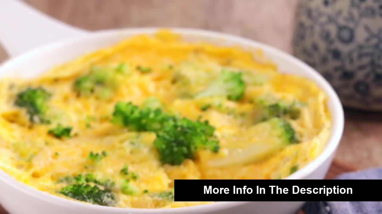 Keto Recipes - Broccoli and Cheddar Frittata