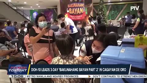 DOH-10 leads 3-day ‘Bakunahang Bayan Part 2’ in Cagayan de Oro