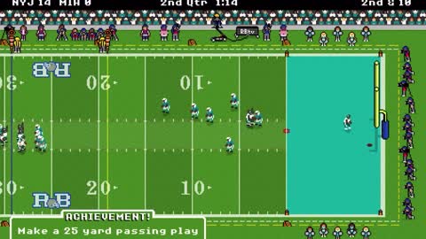 Retro bowl: Miami vs New York Jets