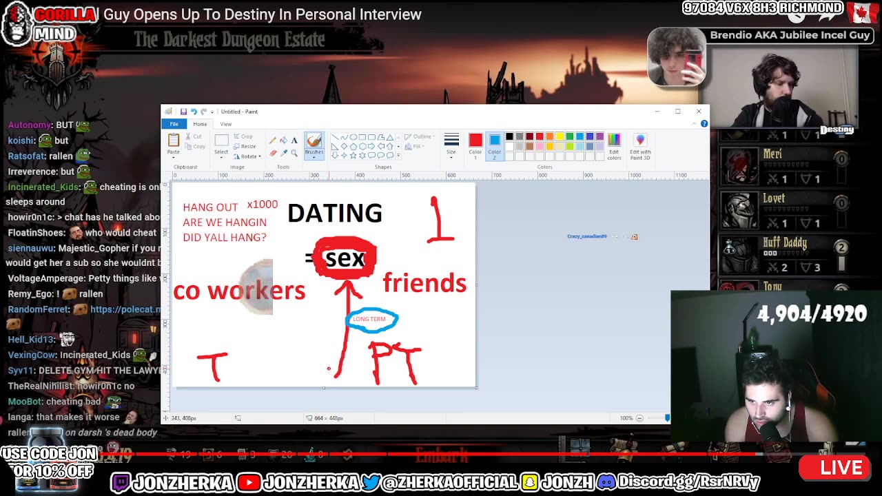 Jon Zherka Breaks Down Dating