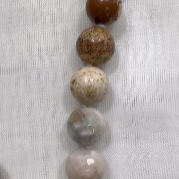 Handmade + Knotting Unique 18” Necklace with Moonstone, 925 Silver Agate Pendant