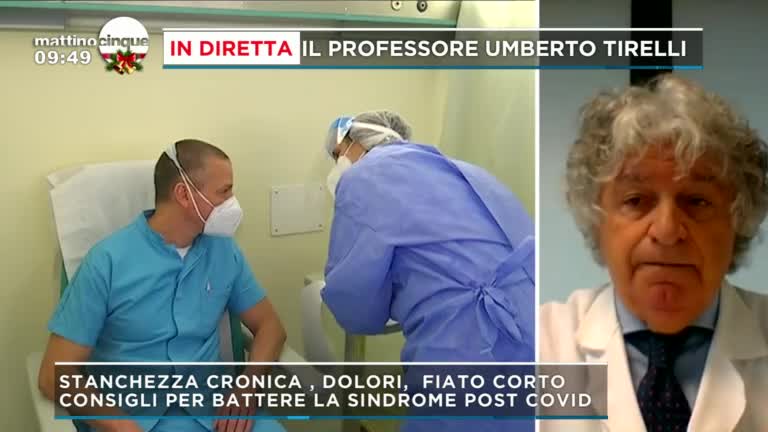 Prof. Umberto Tirelli a Mattino Cinque su Canale 5