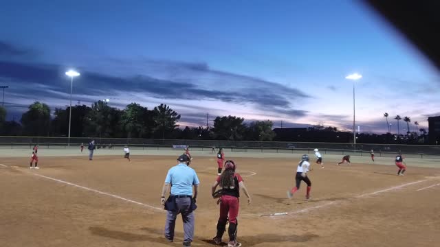 Sophie Kercsmar groundout vs Firecrackers ELP