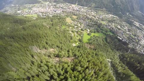 GoPro: Graham Dickinson's Insane Wingsuit Flight - Front Helmet Cam 2 of 3