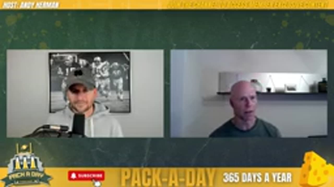 Packers Chalk Talk でマイク・ワレ