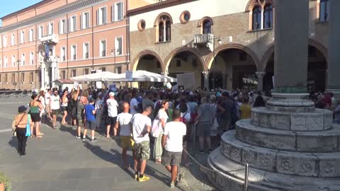 31-07-2021 - RAVENNA NO GREEN PASS - Parte 2 - 00019 - Piazza del Popolo