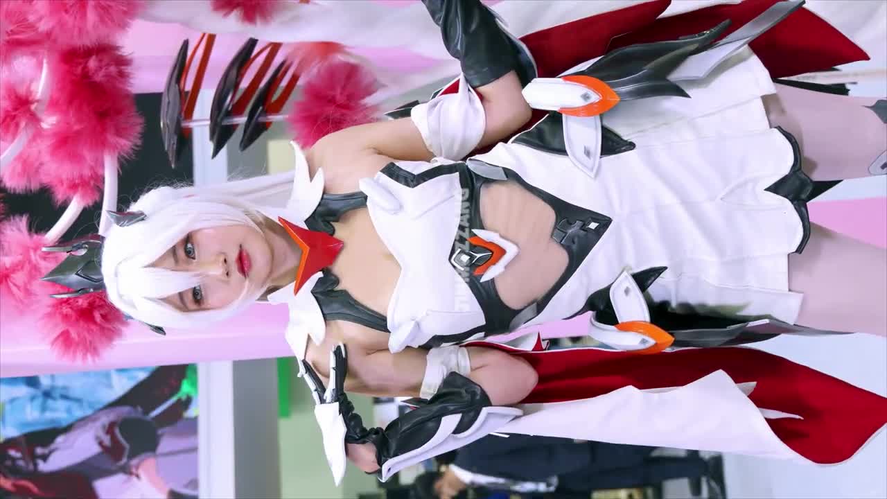 2022 지스타 붕괴3rd 키아나 신염의 율자 코스어 봄나리 코스프레 모델 4K 직캠 gstar HonkaiImpact3rd kiana cosplay model fancam