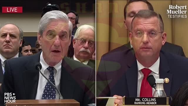 Rep Collins Gets Mueller To Say No Obstruction