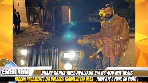 Drake Ganha Anel de Presente ( ultimas noticias brasil e mundo )