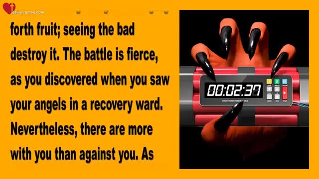 Time is running out... Evil is escalating ❤️ Love Letter from Jesus October 7, 2017
