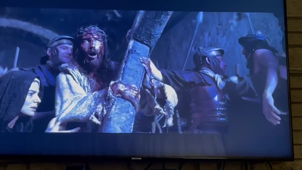 The crucifixion of Jesus