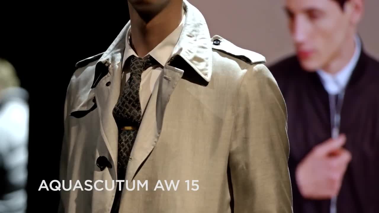 Aquascutum Men's AW15 at London Collections Men