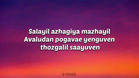 Paiya Thuli Thuli mazhaiyai Song lyrics Yuvan Na.Muthukumar