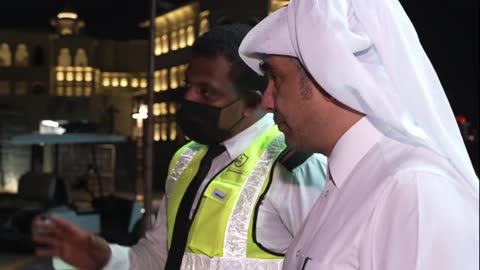 Danish journalist covering the world cup in Qatar is instantly shut down live on air.