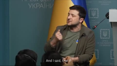 Volodymyr Zelenskyi spoke with representatives of the Western media.